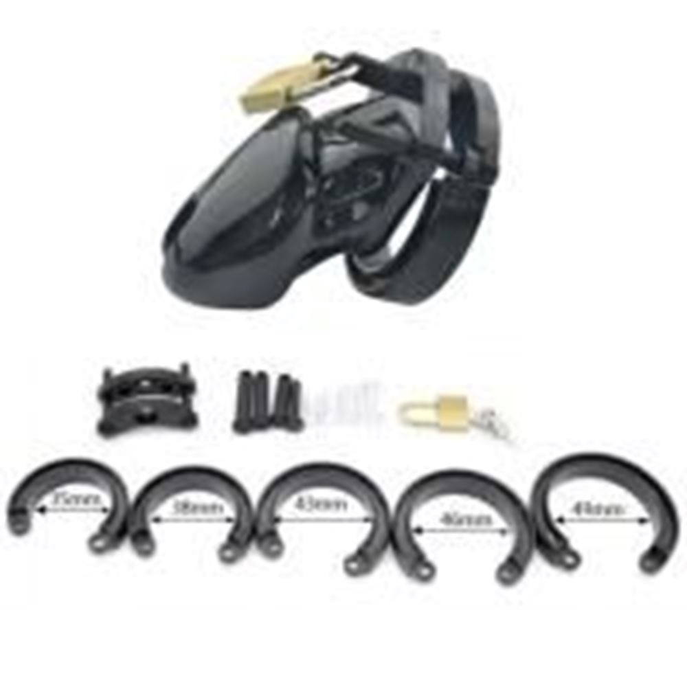 CB6000-DS Cock Cage Penis Esaret Kafesi Dark