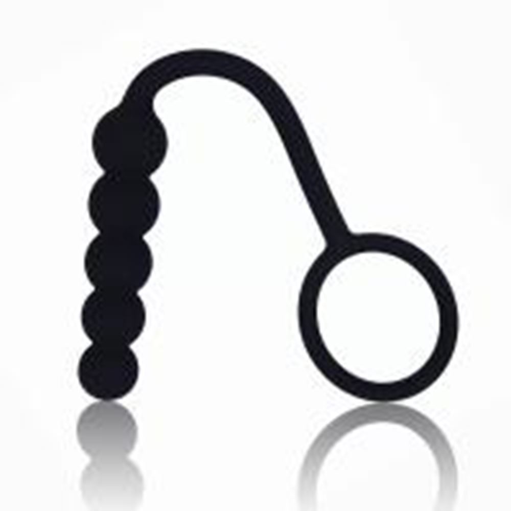 BDR-Y1902 Penis Halkalı Boncuklu Prostat Uyarıcı Anal Plug