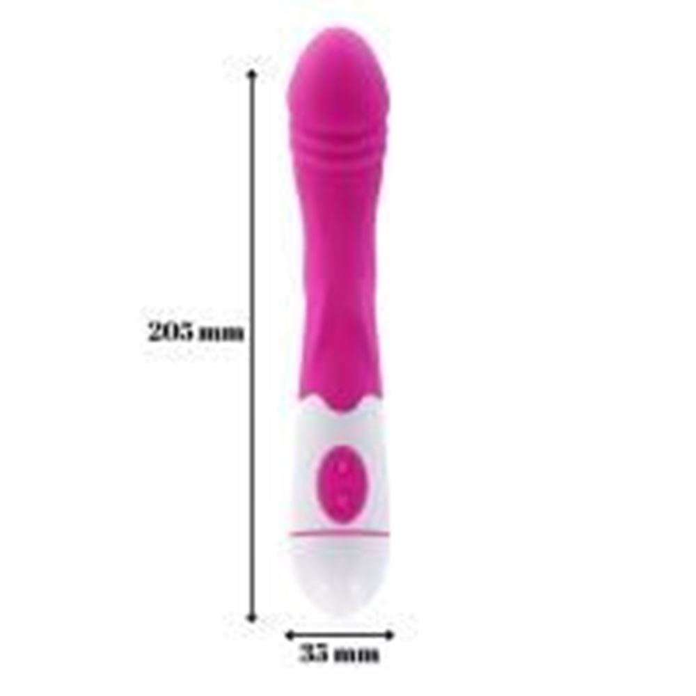 BDR-L009V 30 Titreşim Modlu Anal ve G-Spot Uyarıcı Dildo Vibratör