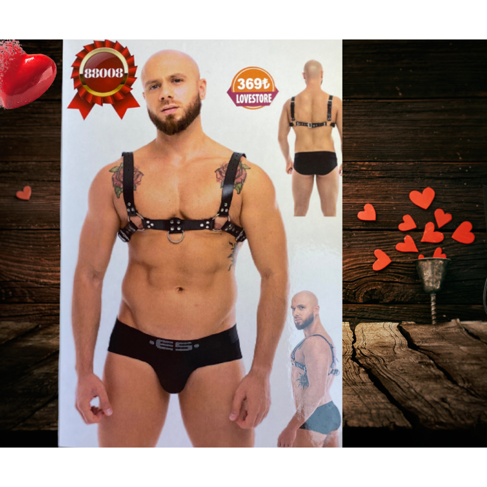 BDR-13  Deri Göğüs Omuz Fetish Set