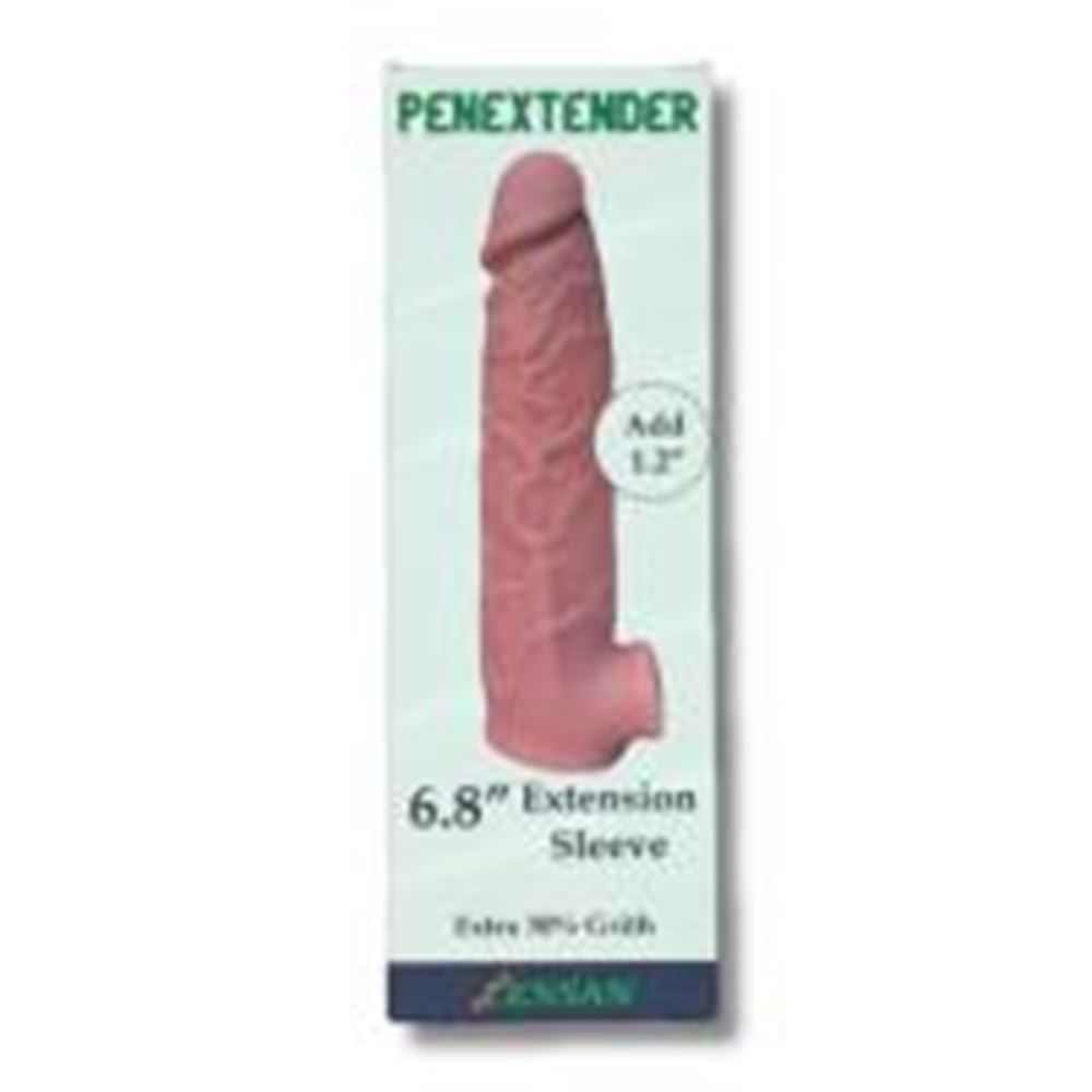 BDR-C-7360 Testis Girişli Realistik Penis Kılıfı ***