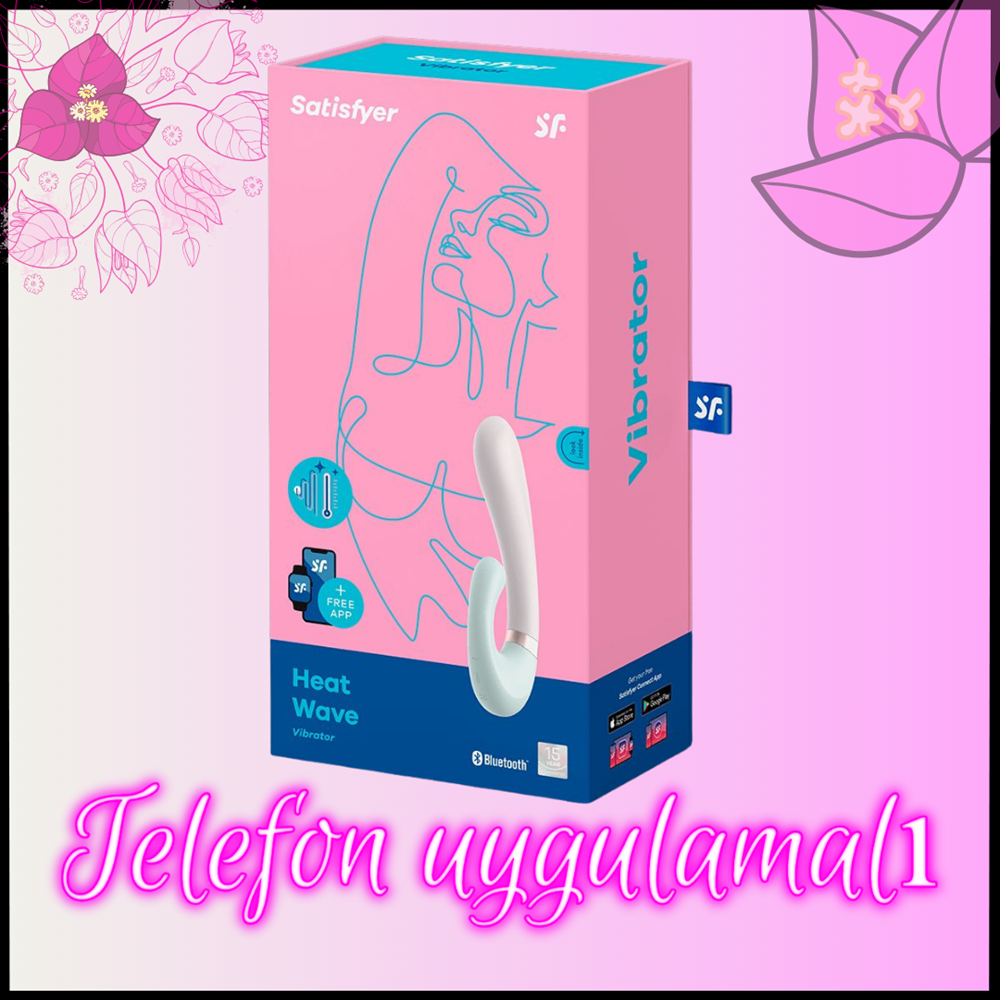 BDR-2028 Almanyadan'İthal Stajyer telefon uygulamalı vibratör (10 yıl garantili ürünüdür)🩷🩷🩷🩷🩷