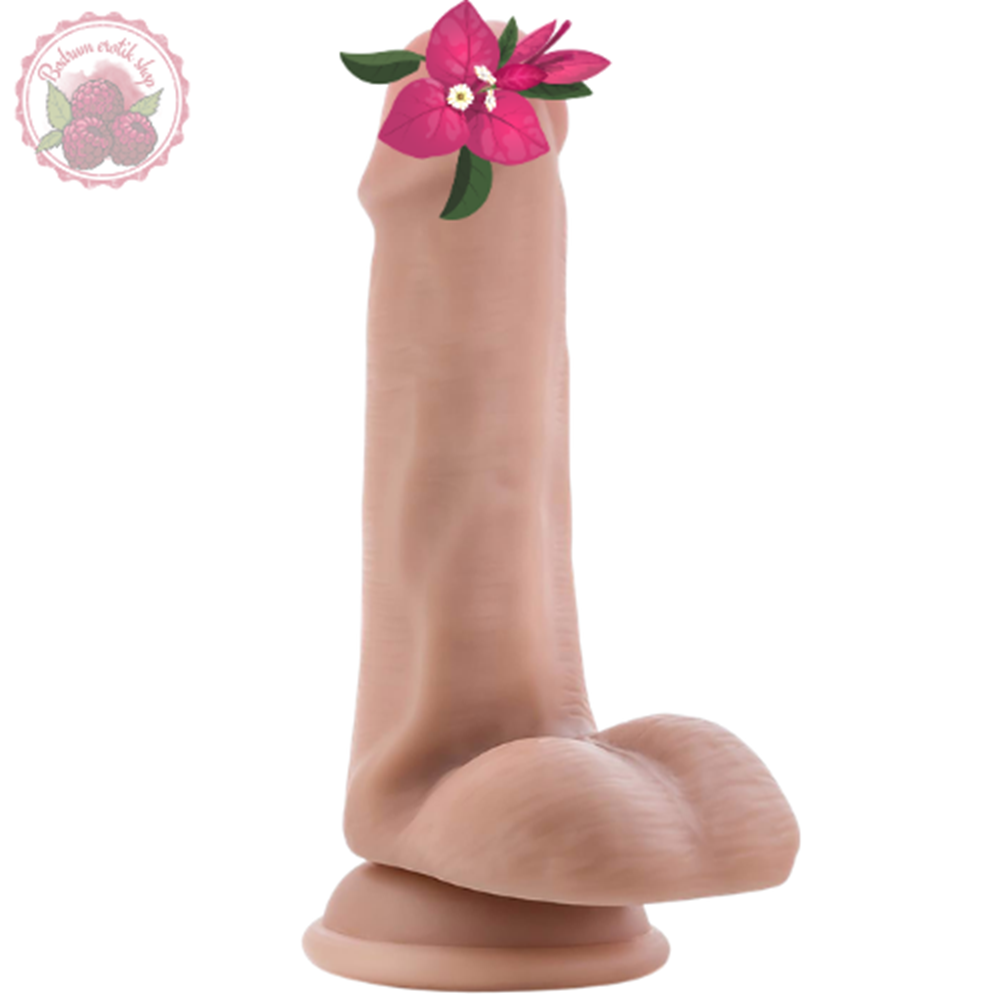 DR. SKIN DR. JEFFREY 6.5 İNÇ TOPLU DİLDO BEJ