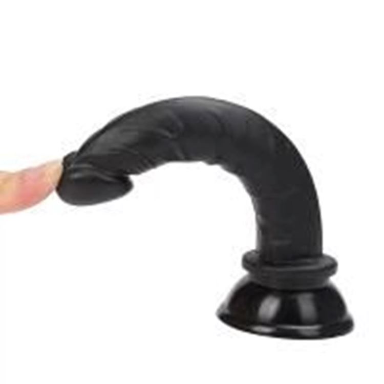 BDR-L0251 Testissiz Realistik Zenci Anal Penis 15 CM