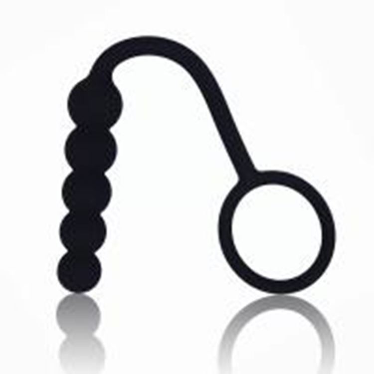 BDR-Y1902 Penis Halkalı Boncuklu Prostat Uyarıcı Anal Plug