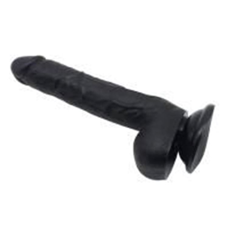 BDR-L0285 Et Dokusunda Büyük Boy Realistik Zenci Penis 27 CM