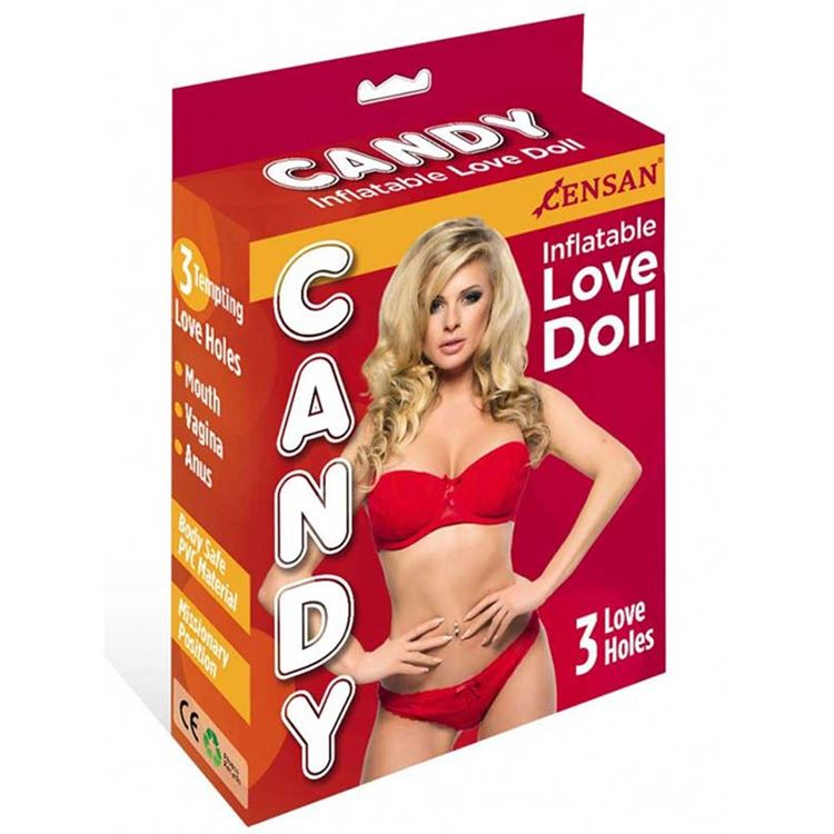 BDR-C-2020C  Candy Love Doll 3 İşlevli Şişme Bebek