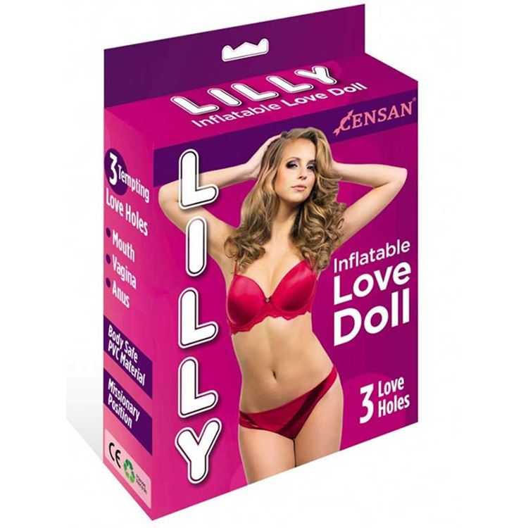 BDR-C-2020L Lilly Love Doll 3 İşlevli Şişme Bebek