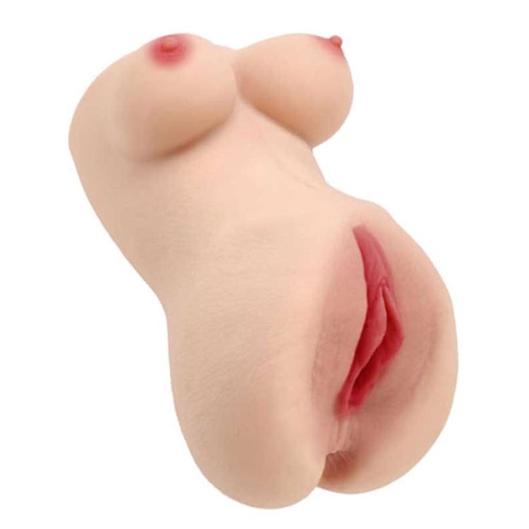 BDR-C-LJ8114 Realistic Pussy Göğüslü Suni Vajina Anal Mastürbatör