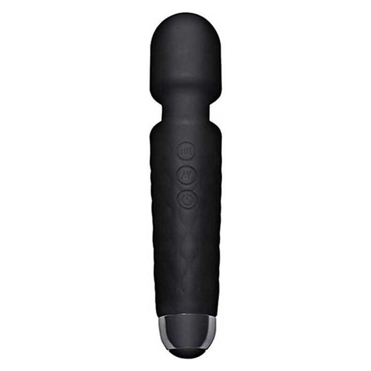 BDR-C-LM7161S Wand Massager Şarjlı Vibratör - Siyah