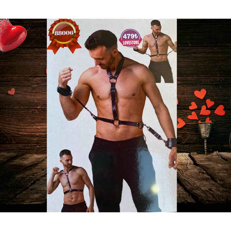 BDR-15 Deri Fetish Set Erkek