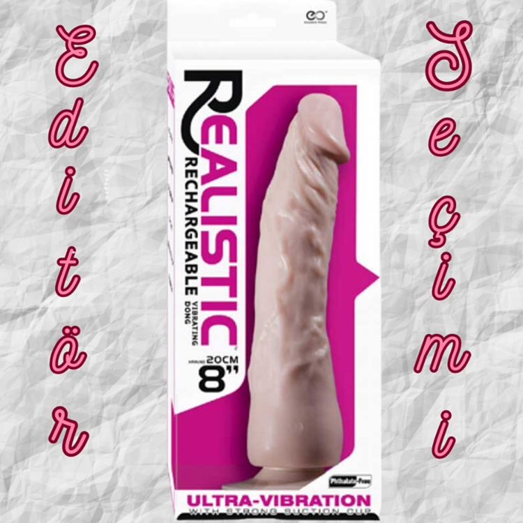BDR-C-N7143 Realistic Şarjlı Gerçekçi Vibratör - Model 3