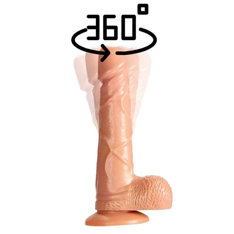 BDR-C-YN7255  Titreşimli 17cm Swing Dildo Vibrat