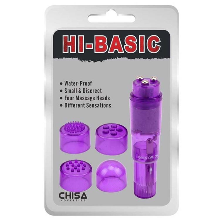 BDR-C-CH0017M  Rocker Mini Masaj Vibratörü - Mor