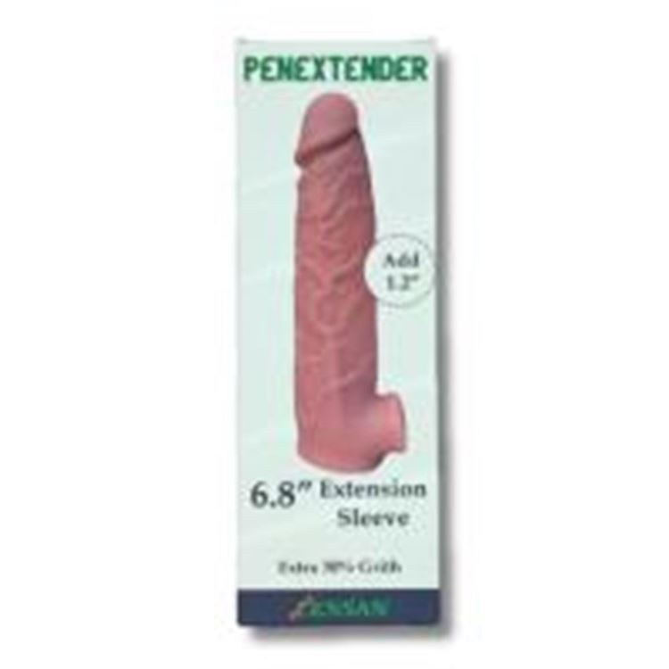 BDR-C-7360 Testis Girişli Realistik Penis Kılıfı ***
