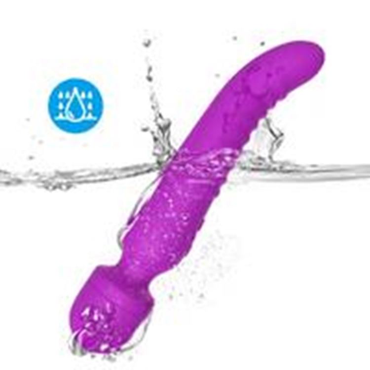 BDR-uv02-M  Isıtmalı Çift Titreşim Motorlu Klitoris ve G Nokta Wand Orgazm Vibratör