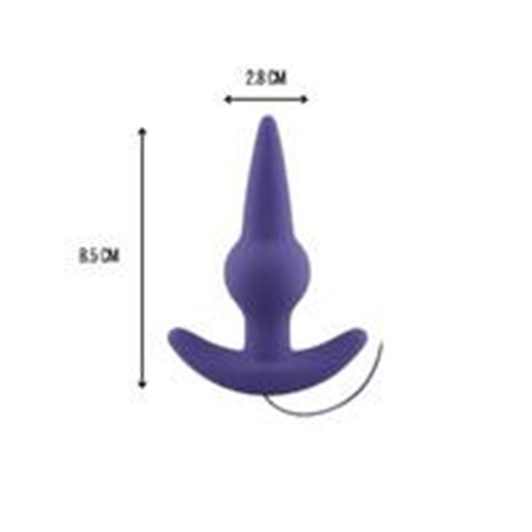 BDR-Y4856-PROBE Kumanda Kontrollü Güçlü Titreşimli Anal Plug Vibratör -