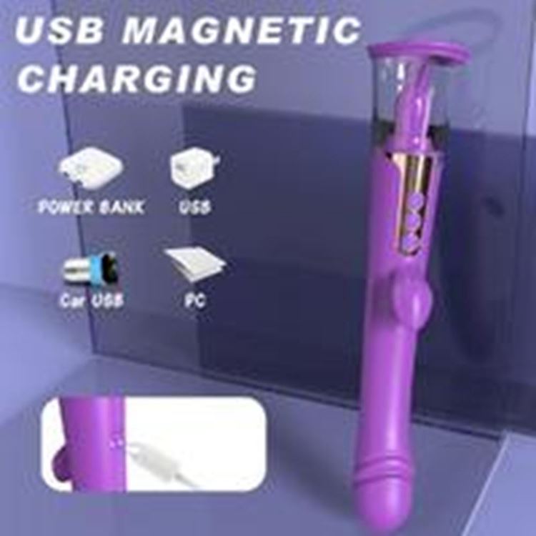 BDR-S470 Klitoris ve G-Spot Uyarıcı Emiş Güçlü Dil Simülasyon 4 in 1 Rabbit Vibratör