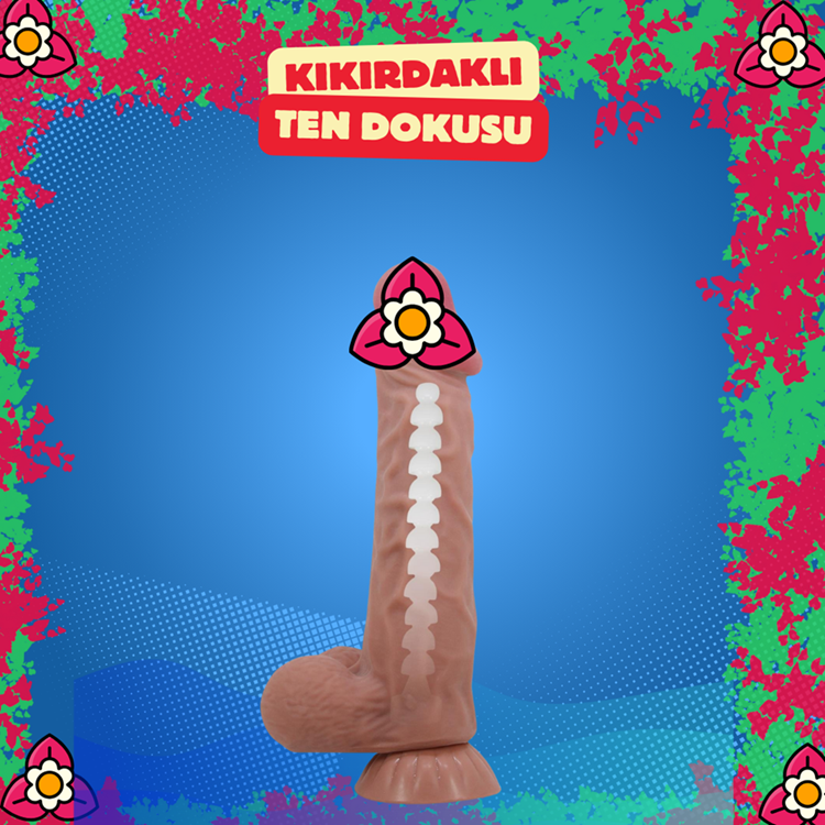 BDR-2020 Kıkırdaklı Dildo