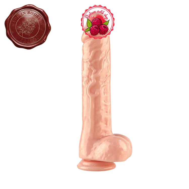 Realistik Gibi Pvc Dildo 18.5 cm.