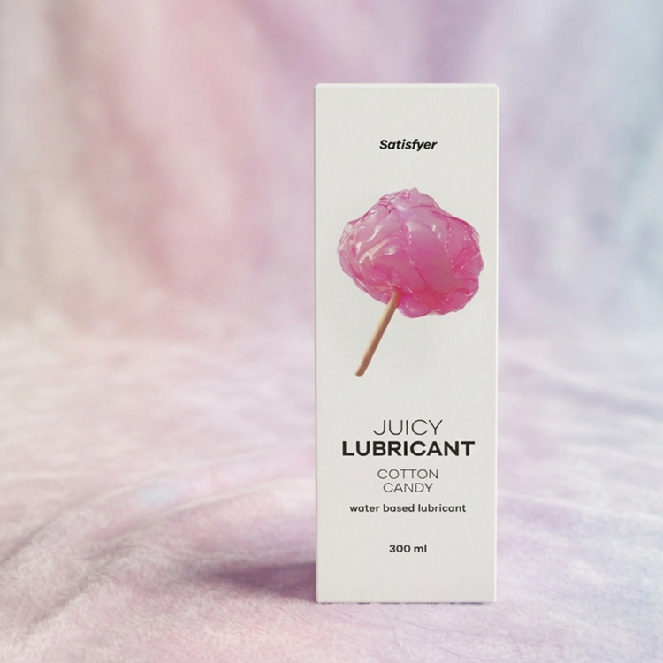 Satisfyer 300 Ml.Pamuk Şeker Aromalı Kayganlaştırıcı