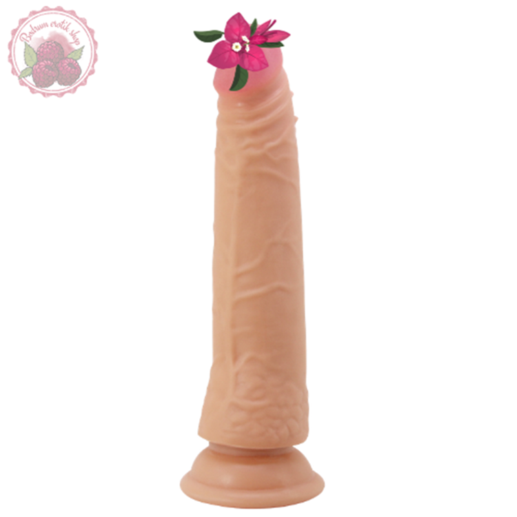 Realistik Dildo(Bükülebilir) 8.3"(210mm) TPR  Malzeme