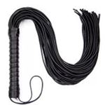 BDR-Krb-01 Siyah Deri Kırbaç 50 Cm.