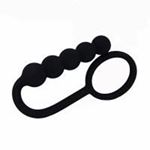 BDR-Y1902 Penis Halkalı Boncuklu Prostat Uyarıcı Anal Plug