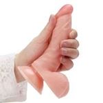 BDR-L0263 Damarlı Realistik Penis 20 CM,Gerçekçi Et Dokusunda