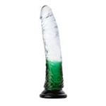 BDR-Y4016-5 Yumuşak Dokulu Testissiz Realistik Jel Penis Y