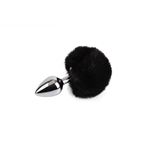 BDR-333 Peluş Kuyruklu çelik anal plug