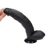 BDR-L0273-2 Et Dokusunda Büyük Boy Realistik Zenci Penis 31 CM