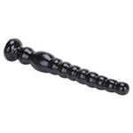 BDR-L0220-2 Ultra Realistik Dokulu Boğumlu Anal Butt Plug 27 CM(Siyah)