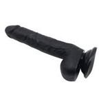 BDR-L0285 Et Dokusunda Büyük Boy Realistik Zenci Penis 27 CM