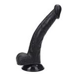 BDR-L0263 Et Dokusunda Damarlı Realistik Zenci Penis 20 CM