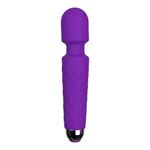 BDR-C-LM7161M  Wand Massager Şarjlı Vibratör - Mor