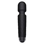 BDR-C-LM7161S Wand Massager Şarjlı Vibratör - Siyah