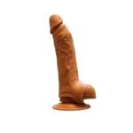 BDR-C-7360 Testis Girişli Realistik Penis Kılıfı ***