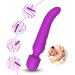 BDR-uv02-M  Isıtmalı Çift Titreşim Motorlu Klitoris ve G Nokta Wand Orgazm Vibratör