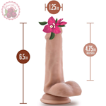 DR. SKIN DR. JEFFREY 6.5 İNÇ TOPLU DİLDO BEJ
