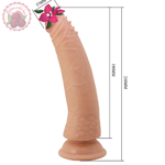 Realistik Dildo(Bükülebilir) 8.3"(210mm) TPR  Malzeme