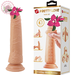 Realistik Dildo(Bükülebilir) 8.3"(210mm) TPR  Malzeme